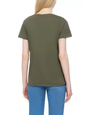 LIU JO T-SHIRT VERDE MILITARE