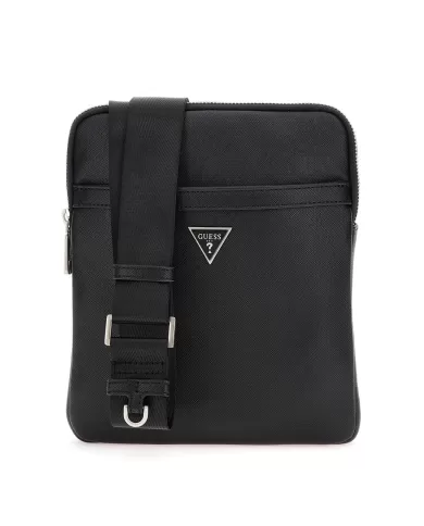 GUESS BORSA A TRACOLLA NERO GUESS BORSA A TRACOLLA NERO