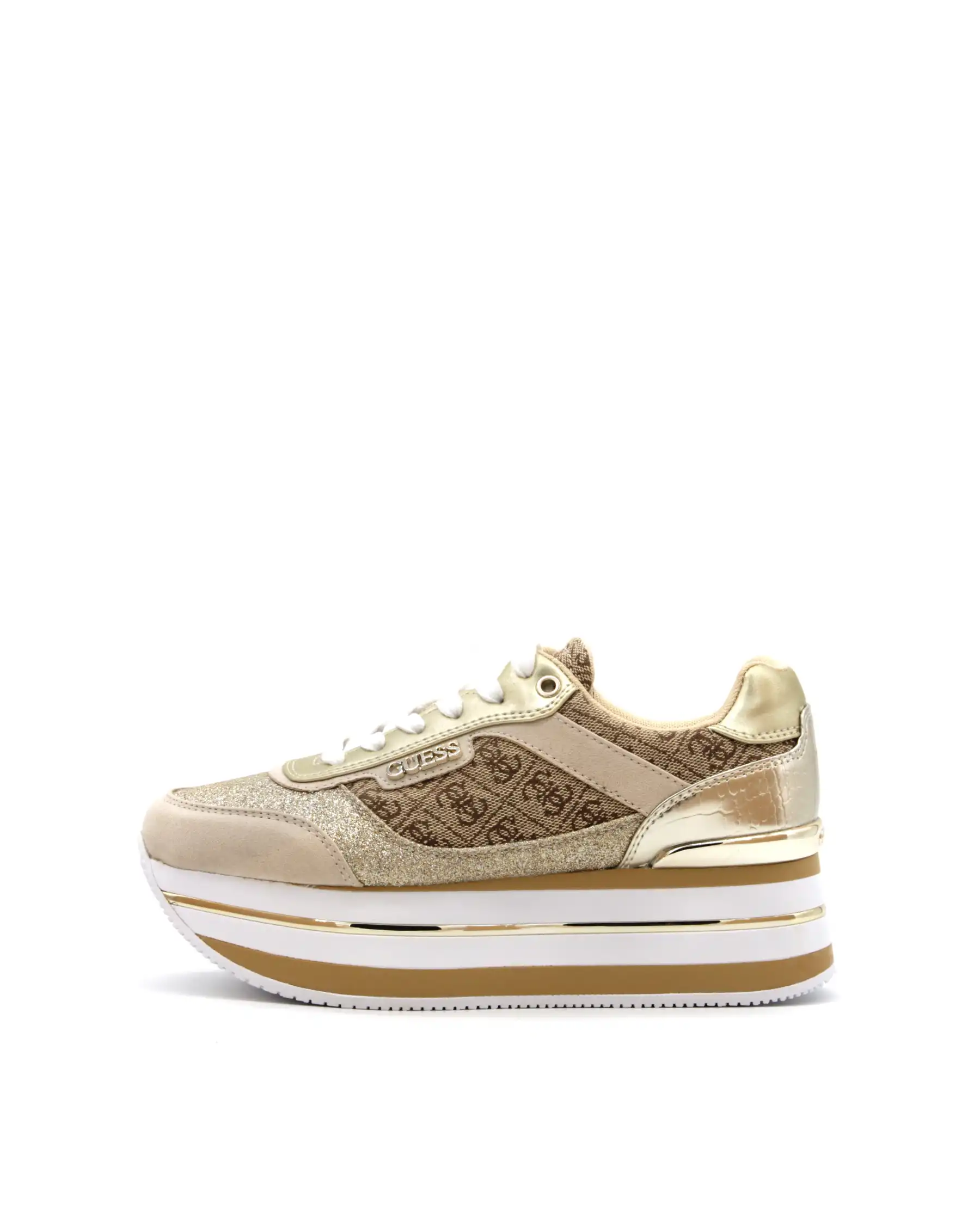 GUESS SNEAKERS BEIGE GUESS SNEAKERS BEIGE