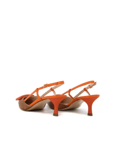 GIANMARCO F. SLING BACK ARANCIONE GIANMARCO F. SLING BACK ARANCIONE