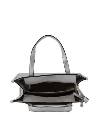 GUESS BORSA A MANO ARGENTO GUESS BORSA A MANO ARGENTO