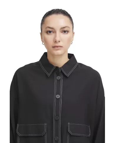 ICHI CAMICIA NERO ICHI CAMICIA NERO
