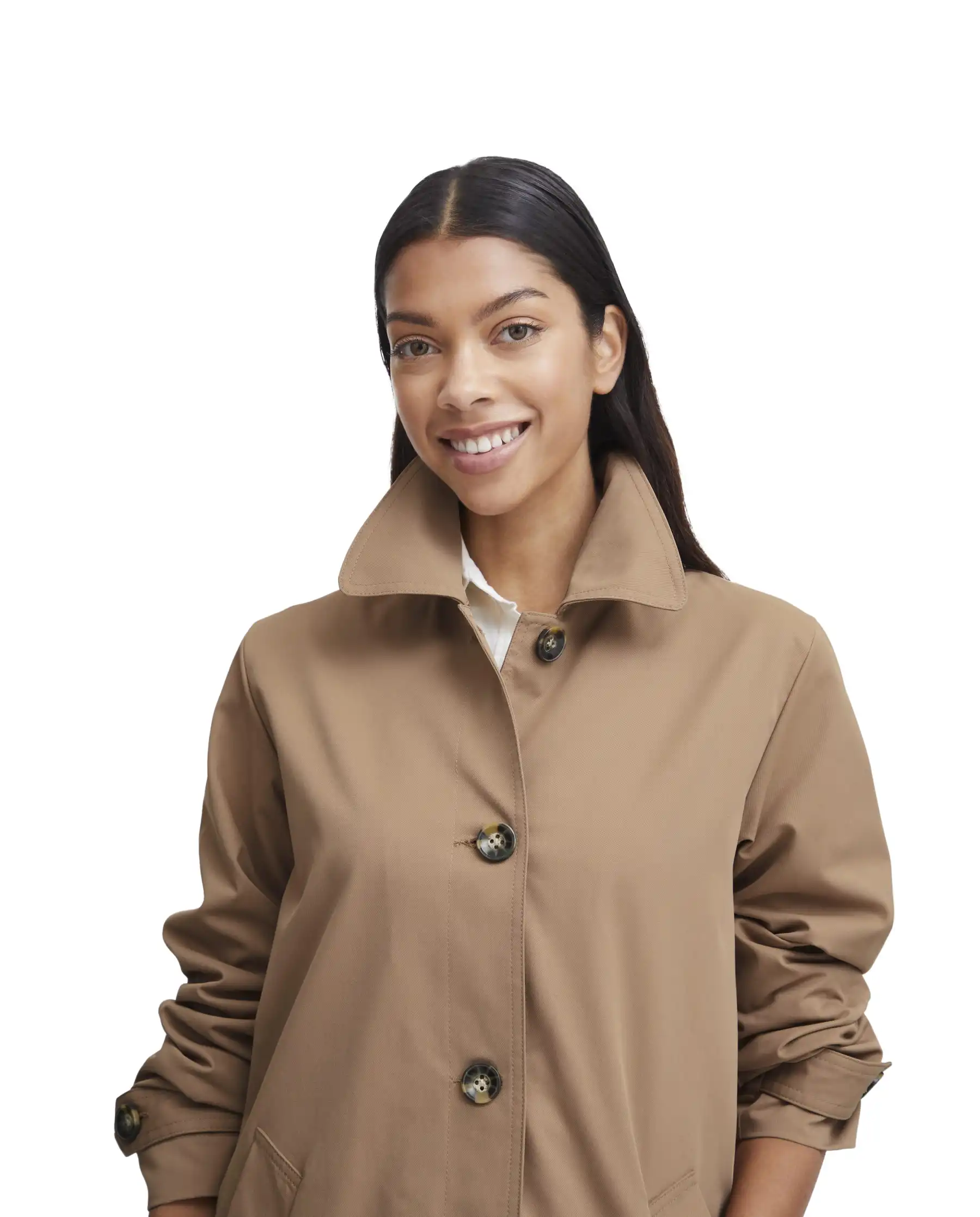 B.YOUNG CAPPOTTO BEIGE