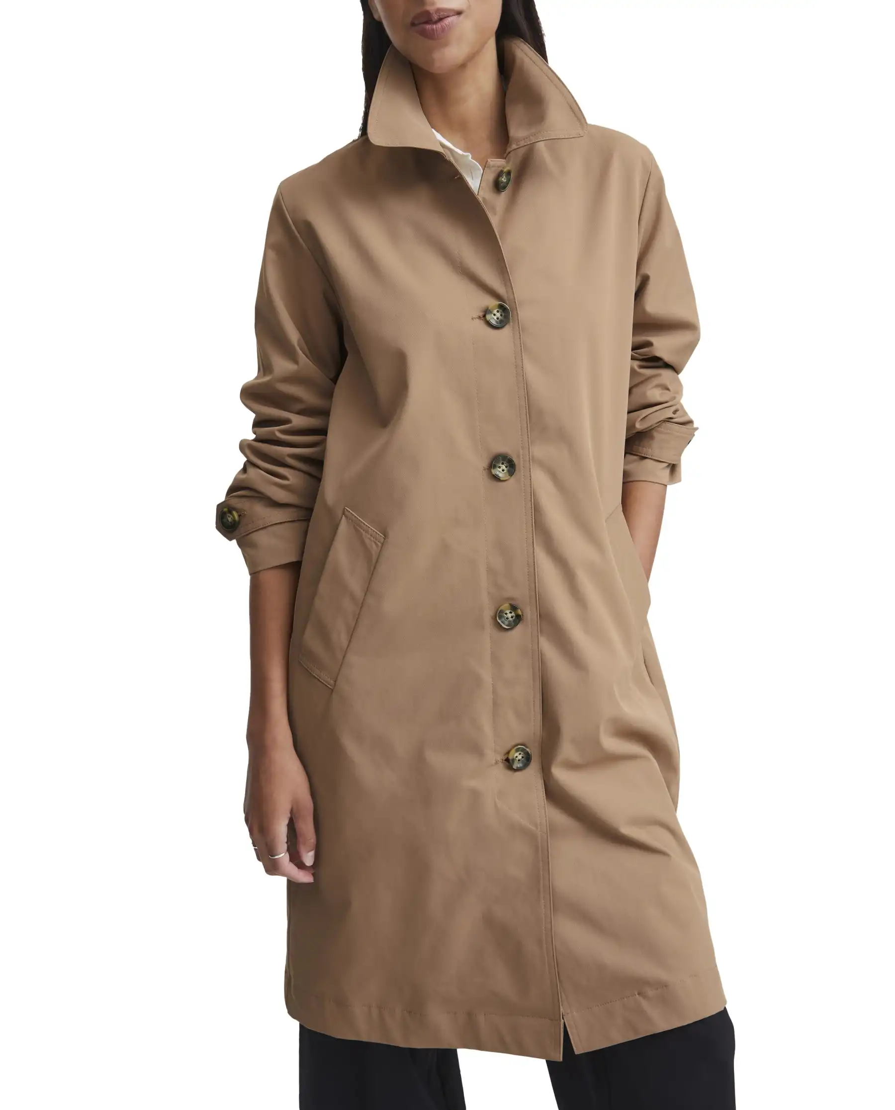 B.YOUNG CAPPOTTO BEIGE