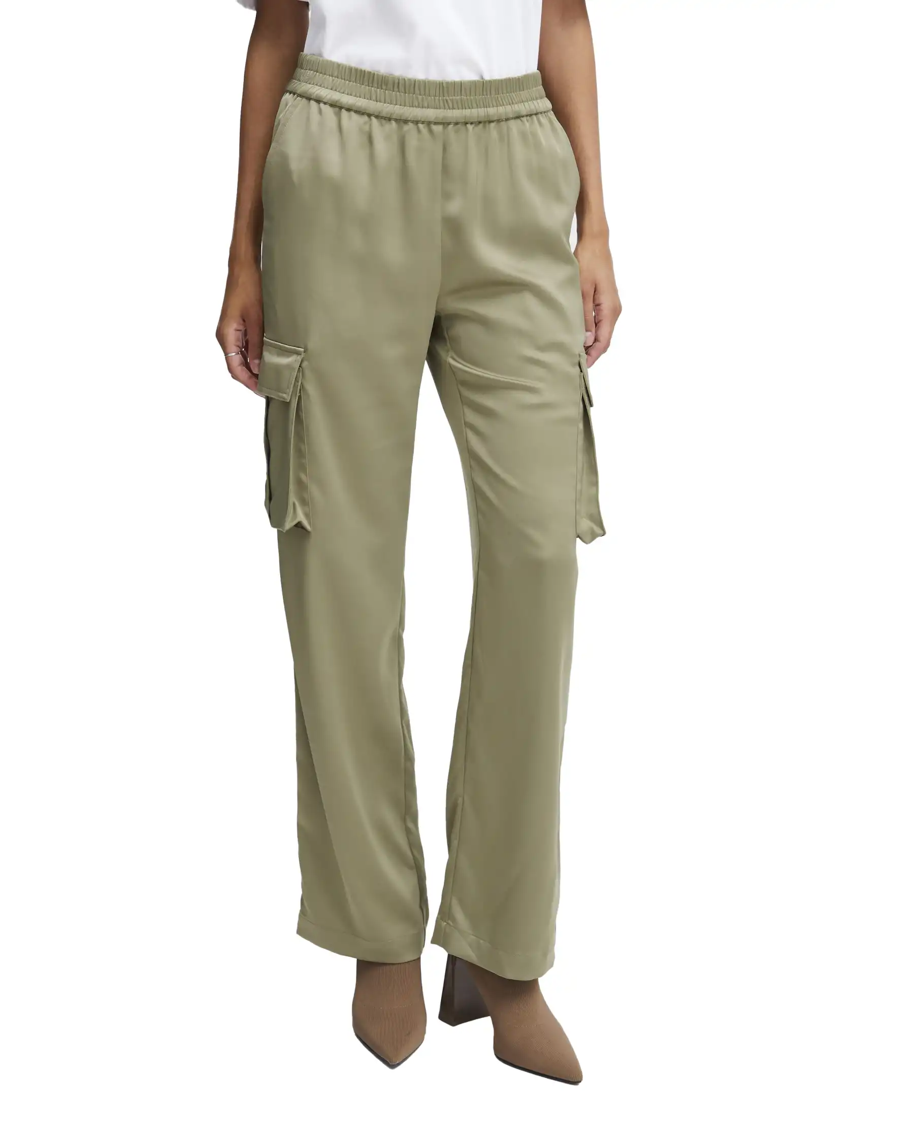 B.YOUNG PANTALONI VERDE B.YOUNG PANTALONI VERDE