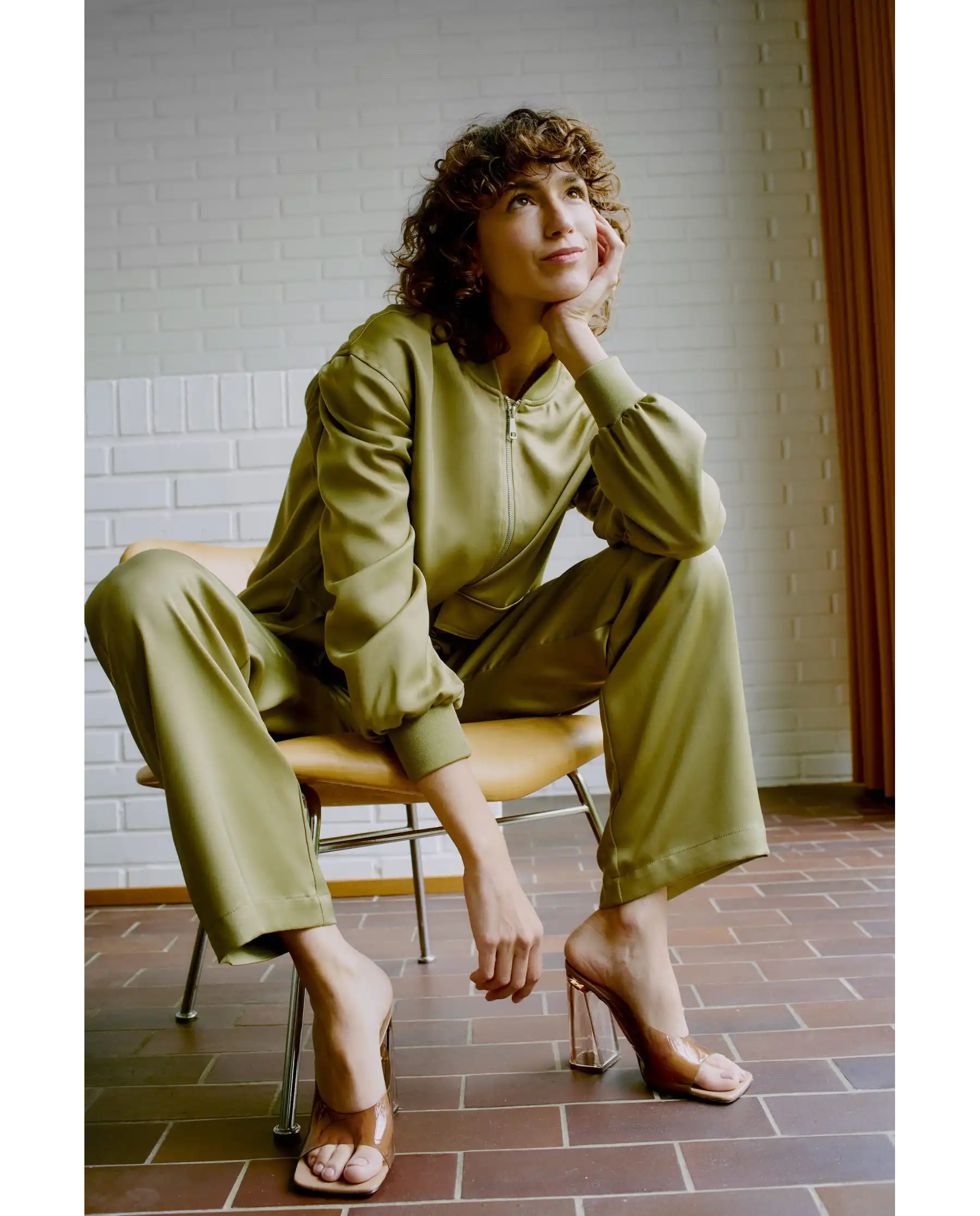 B.YOUNG PANTALONI VERDE B.YOUNG PANTALONI VERDE