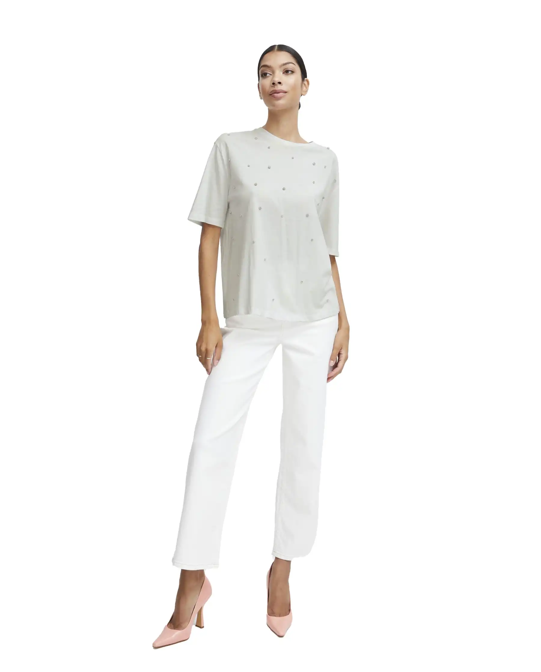 B.YOUNG T-SHIRT BIANCO