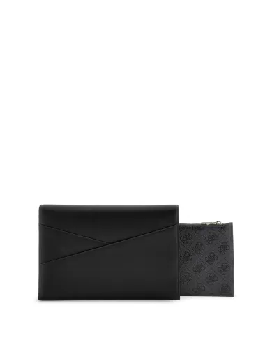 GUESS PORTA DOCUMENTI NERO