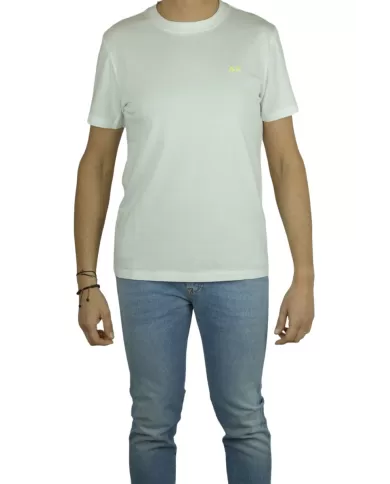 SUN 68 T-SHIRT BIANCO SUN 68 T-SHIRT BIANCO