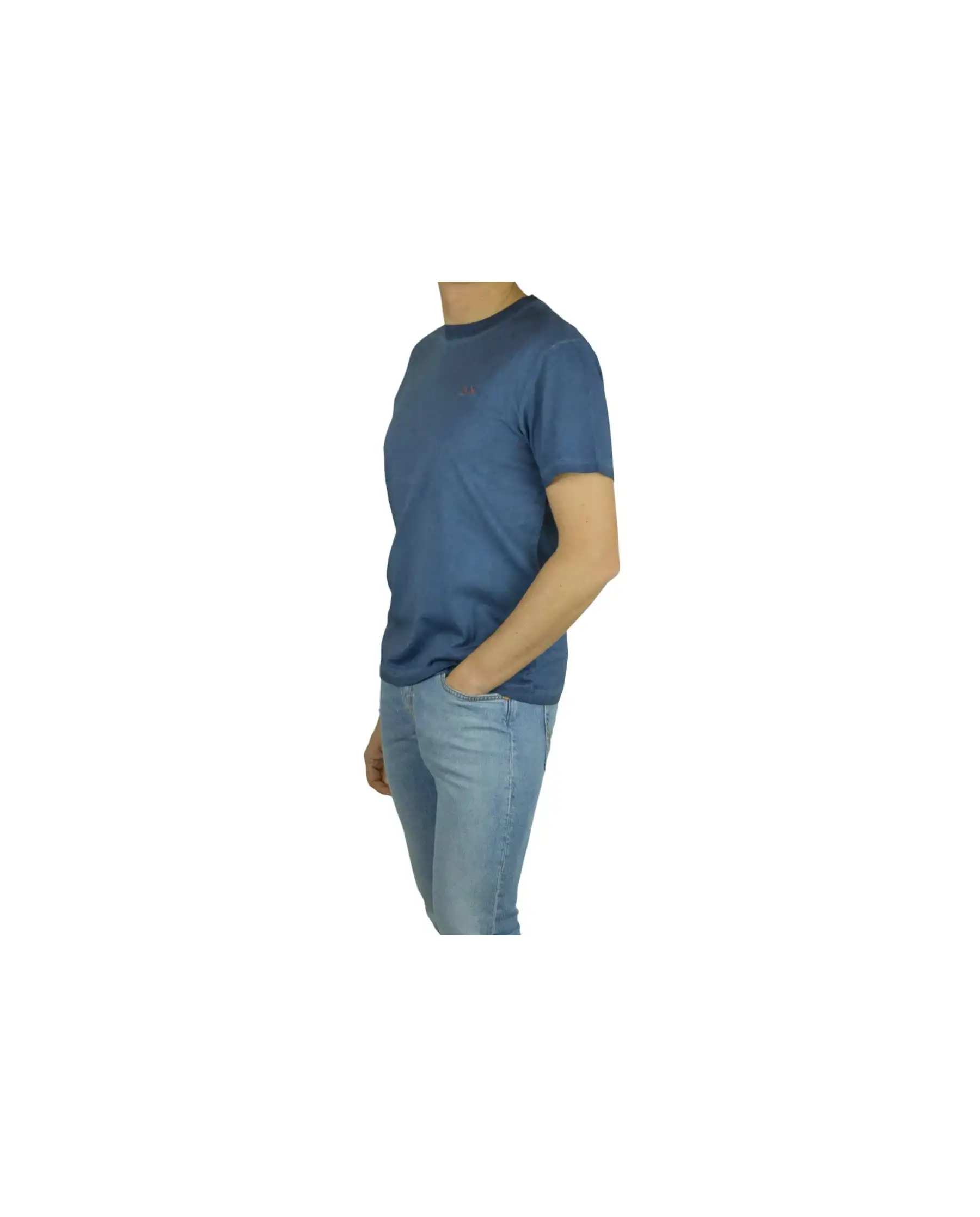 SUN 68 T-SHIRT BLU