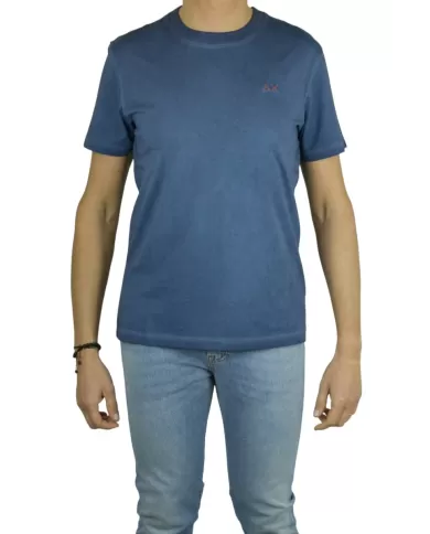 SUN 68 T-SHIRT BLU SUN 68 T-SHIRT BLU