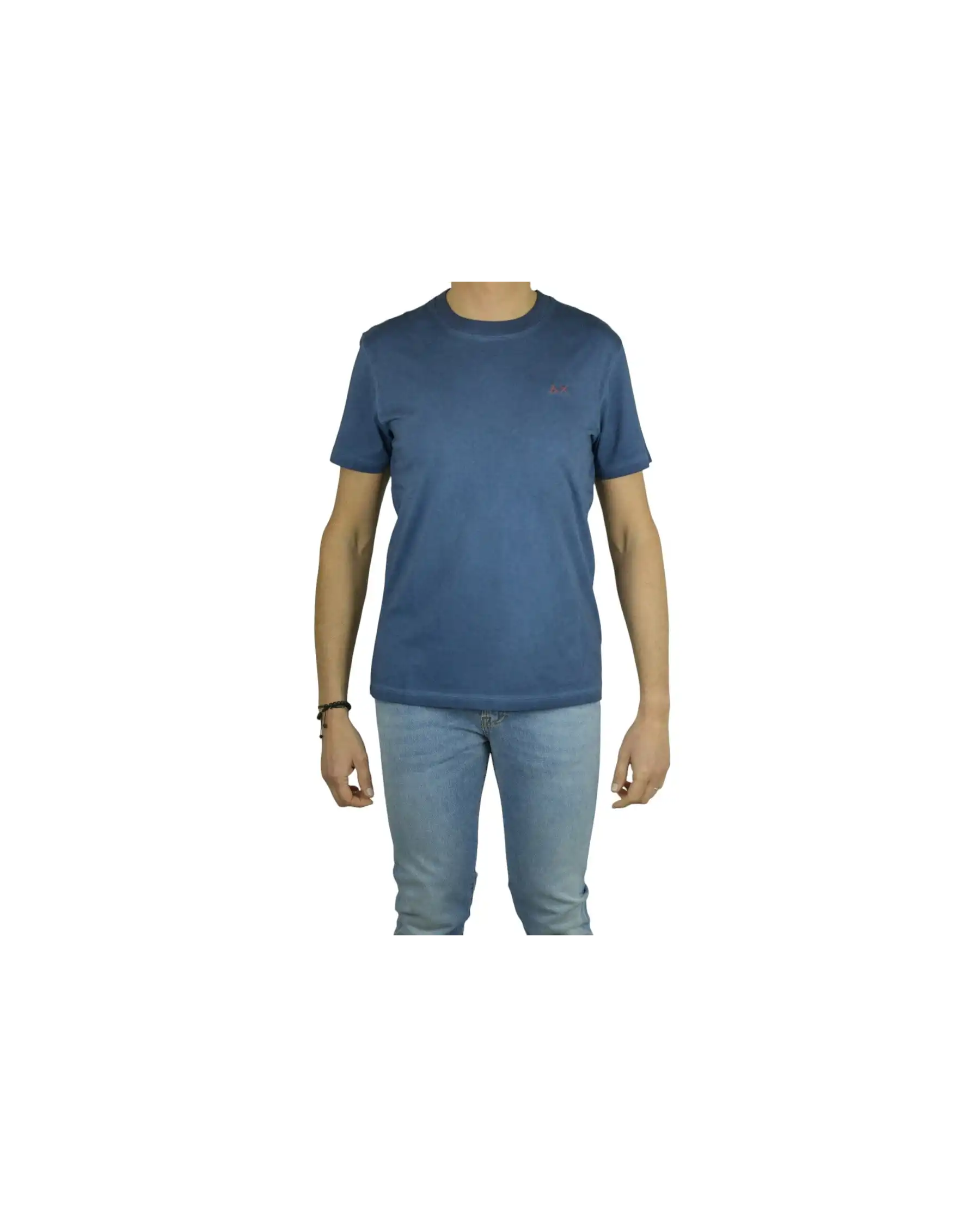 SUN 68 T-SHIRT BLU