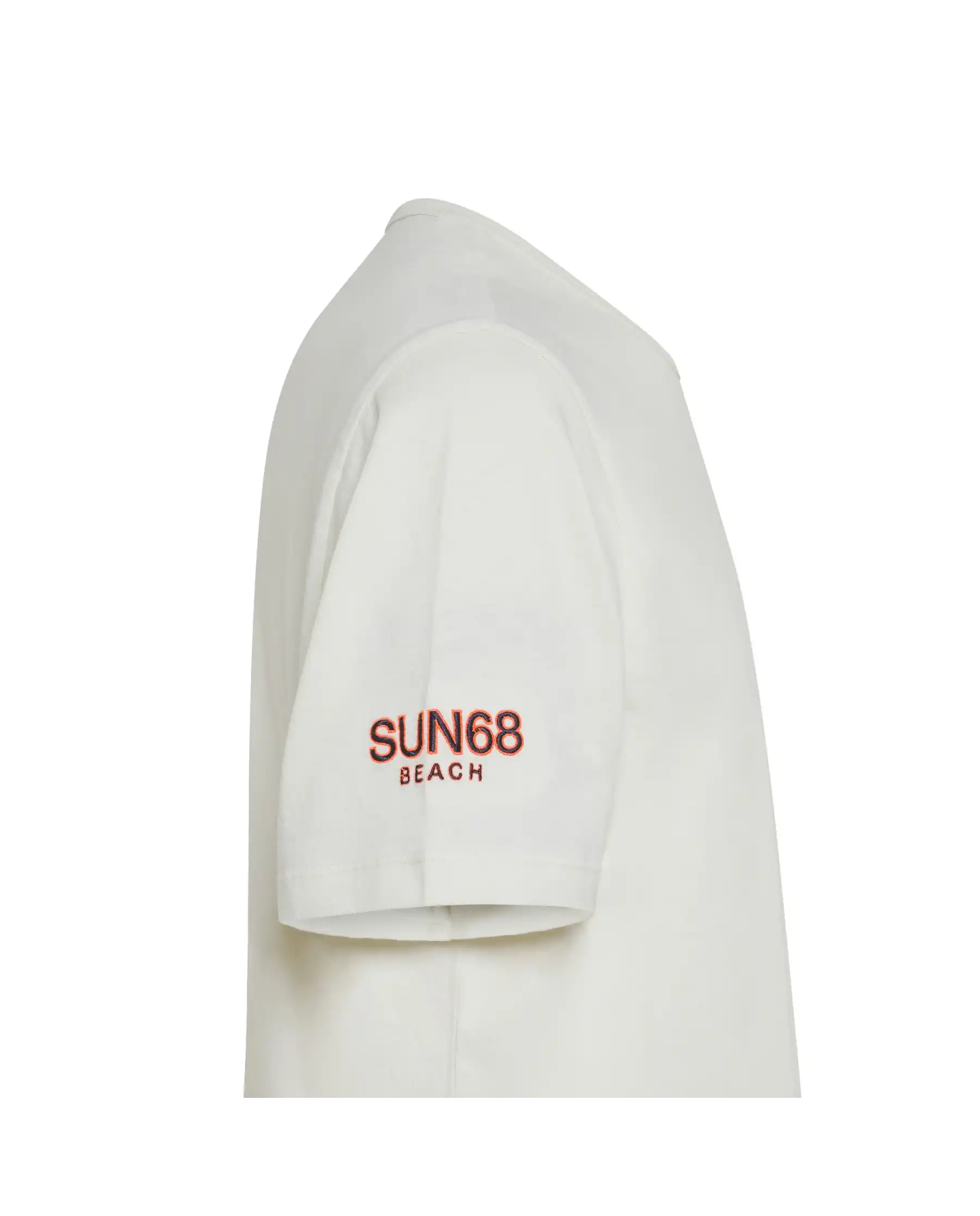 SUN 68 T-SHIRT BIANCO