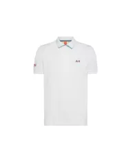 SUN 68 POLO BIANCO