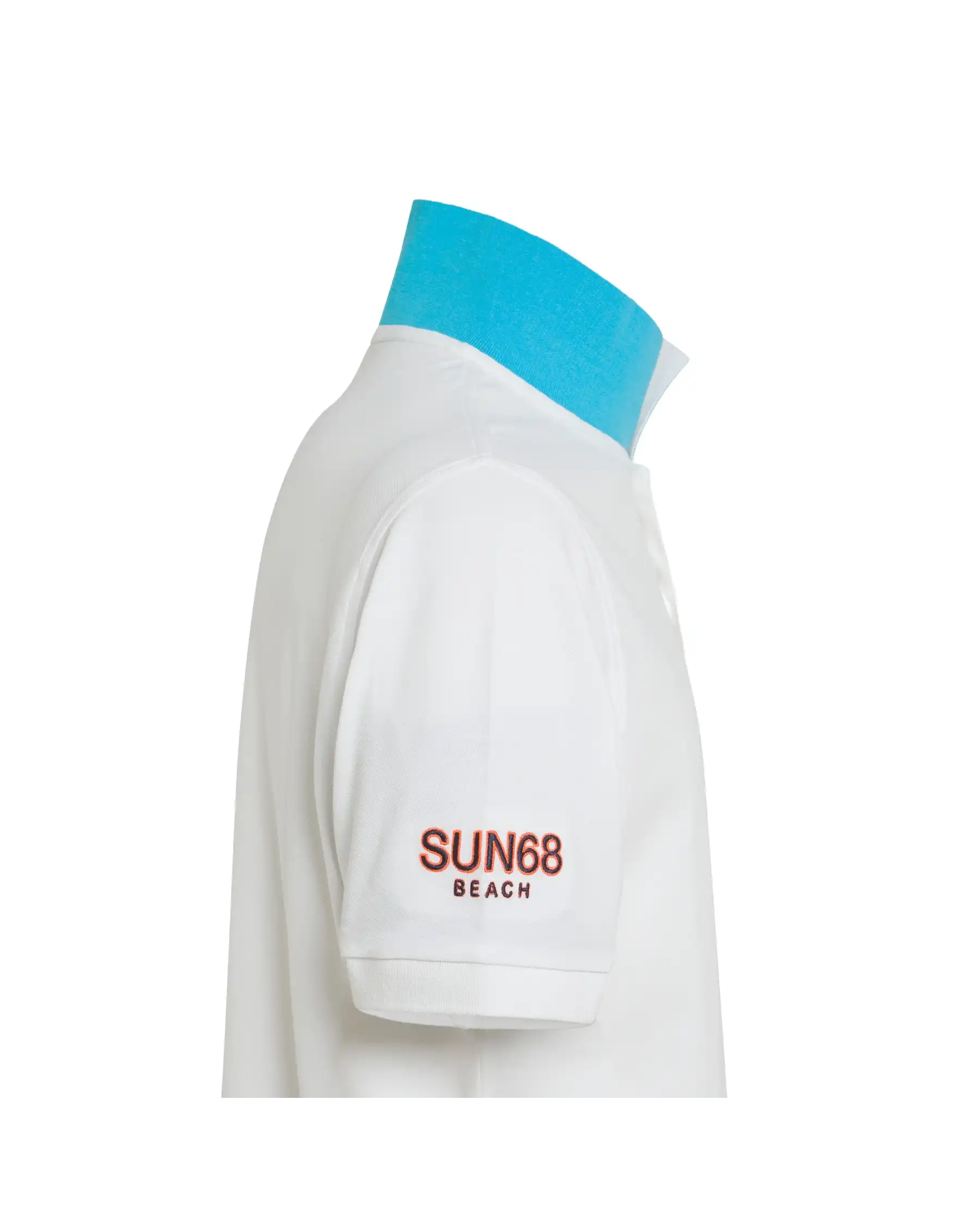 SUN 68 POLO BIANCO