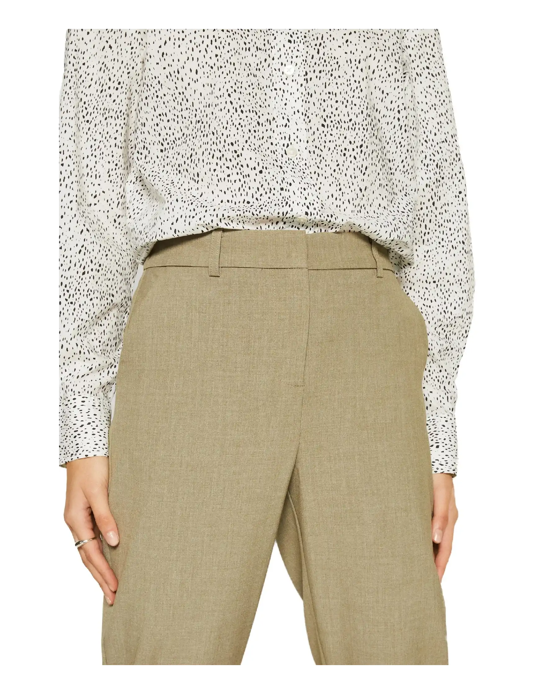 B.YOUNG PANTALONI VERDE