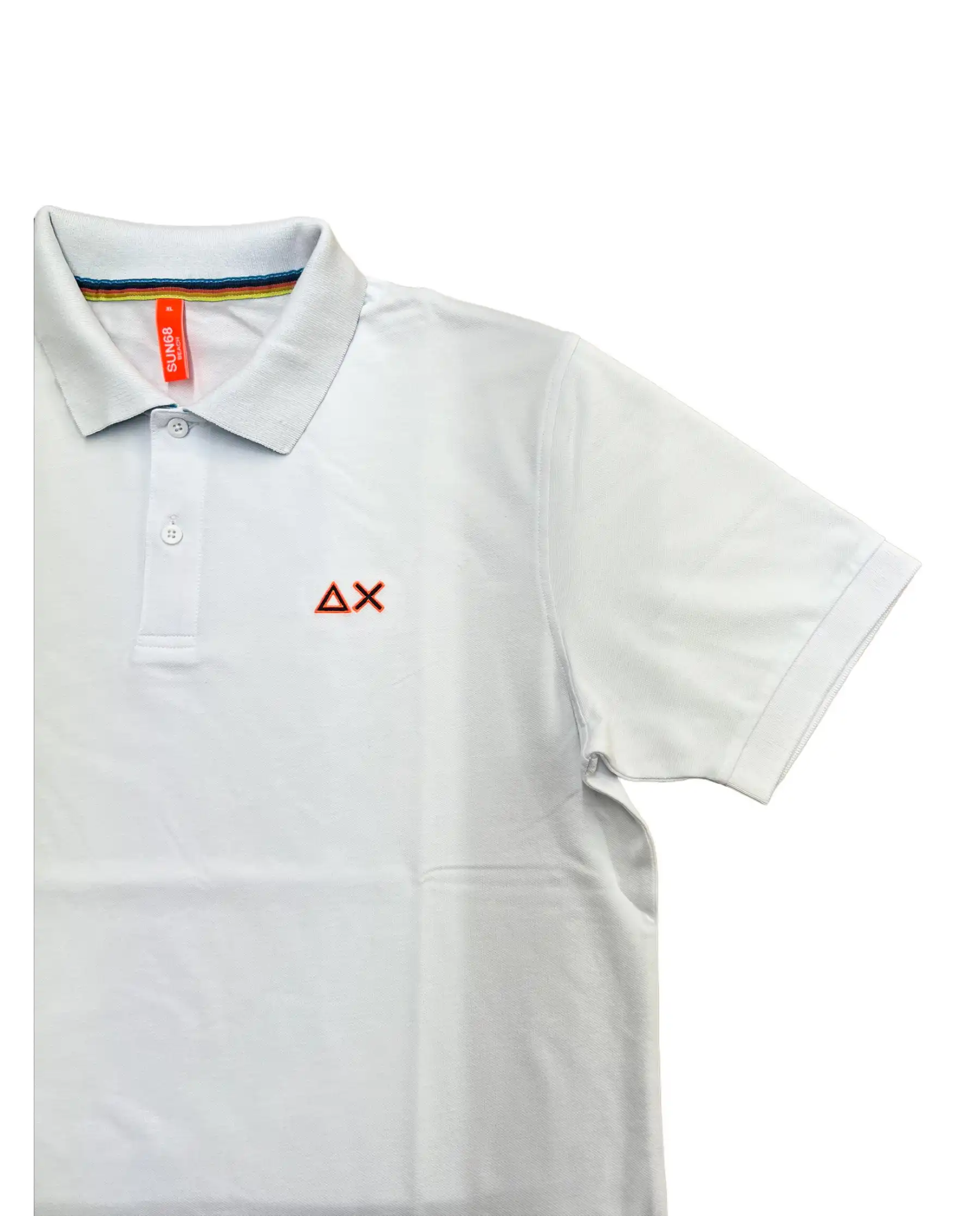 SUN 68 POLO BIANCO