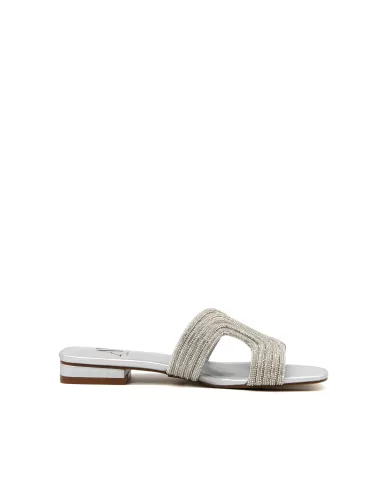 ALBANO VANITY CIABATTINA ARGENTO