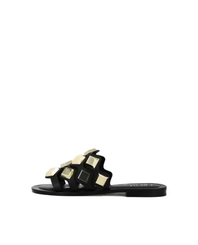 CÈCILE CIABATTINA NERO