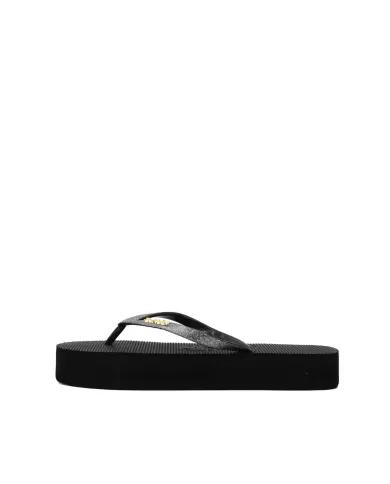 SUNDEK GLITTER FLIP FLOP NERO