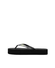 SUNDEK GLITTER FLIP FLOP NERO