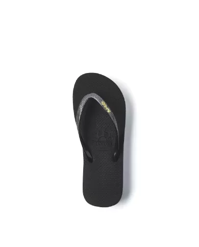 SUNDEK GLITTER FLIP FLOP NERO