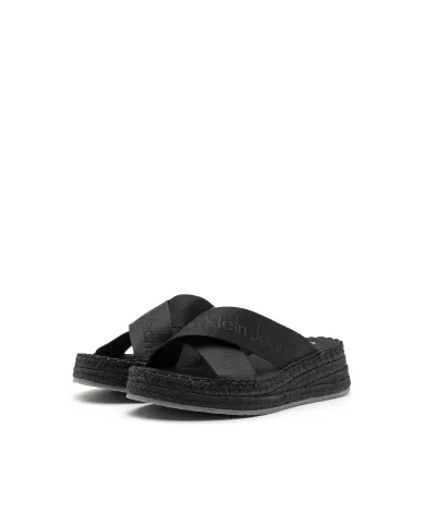 CALVIN KLEIN CIABATTINA NERO