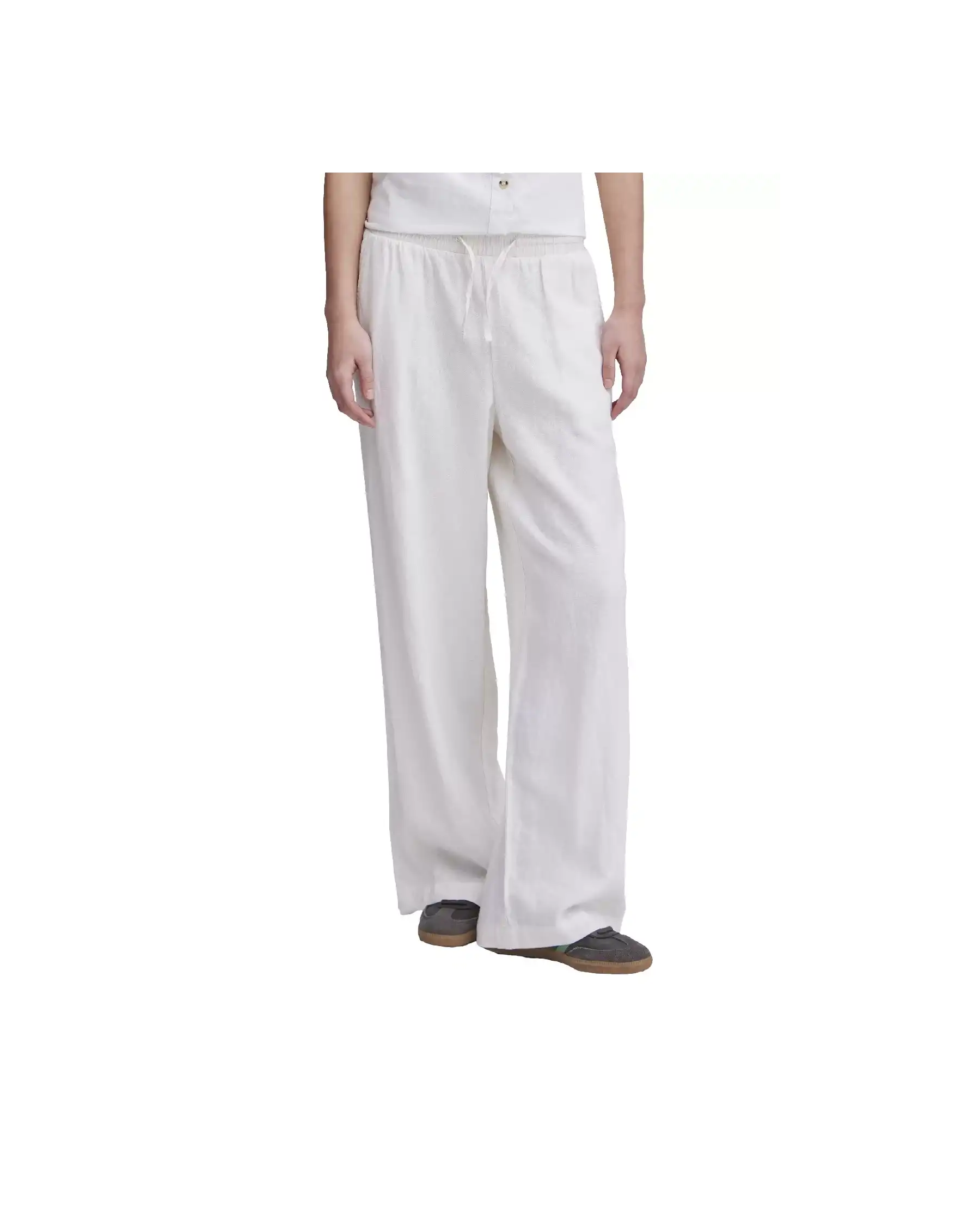 ICHI PANTALONI BIANCO