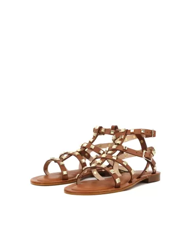 CÈCILE SANDALI CUOIO