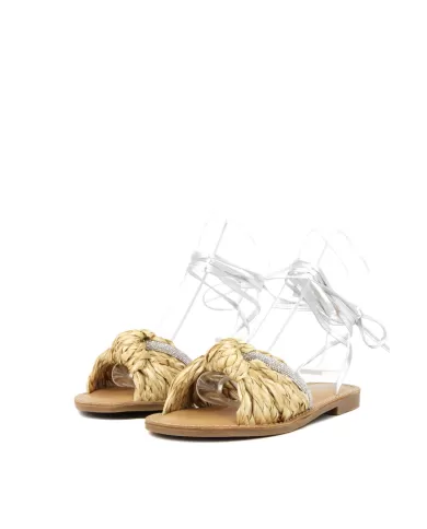 CÈCILE SANDALI ALLA SCHIAVA BEIGE