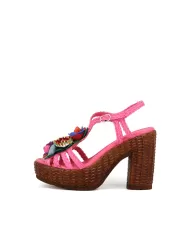 PONS QUINTANA SANDALI FUCSIA