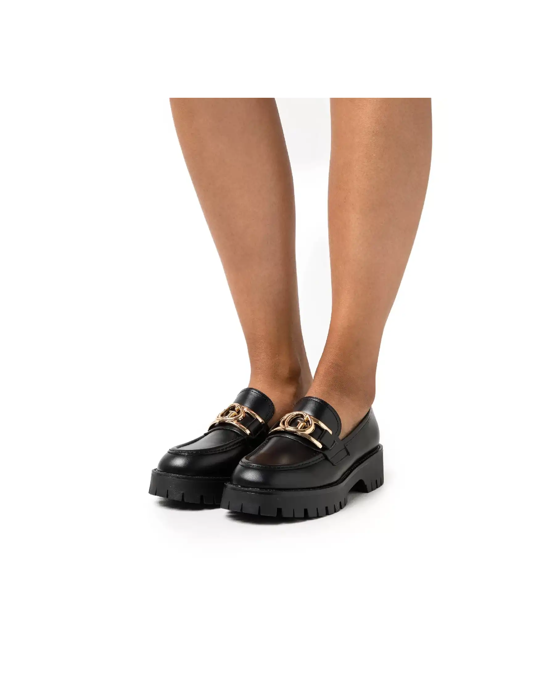 GUESS MOCASSINI NERO