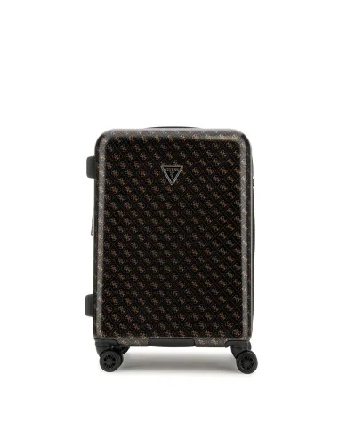 GUESS VALIGIA RIGIDA MARRONE GUESS VALIGIA RIGIDA MARRONE