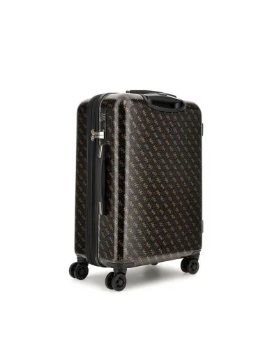 GUESS VALIGIA RIGIDA MARRONE GUESS VALIGIA RIGIDA MARRONE