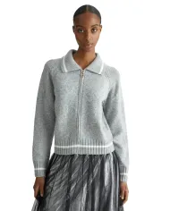 LIU JO CARDIGAN GRIGIO