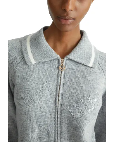 LIU JO CARDIGAN GRIGIO
