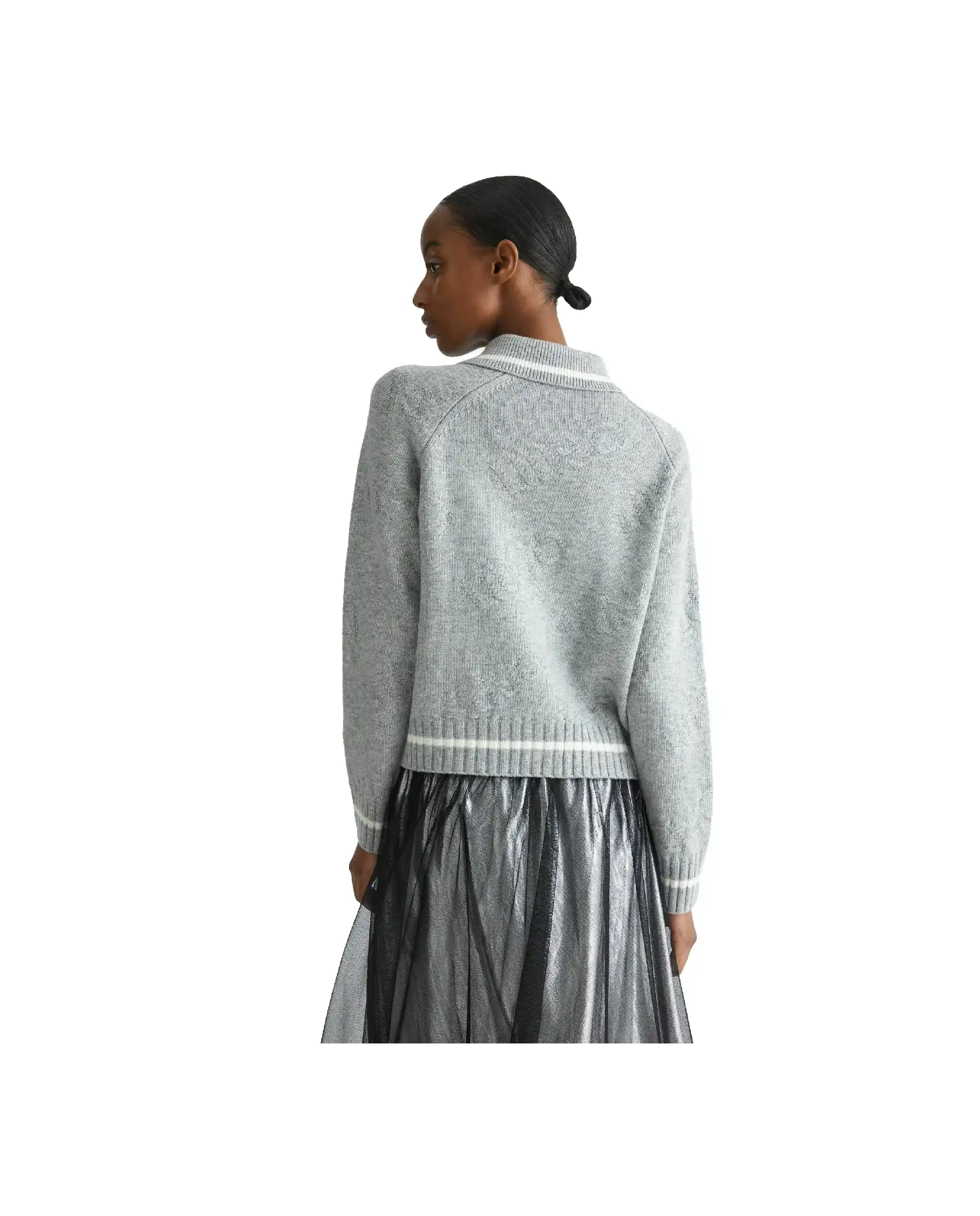 LIU JO CARDIGAN GRIGIO
