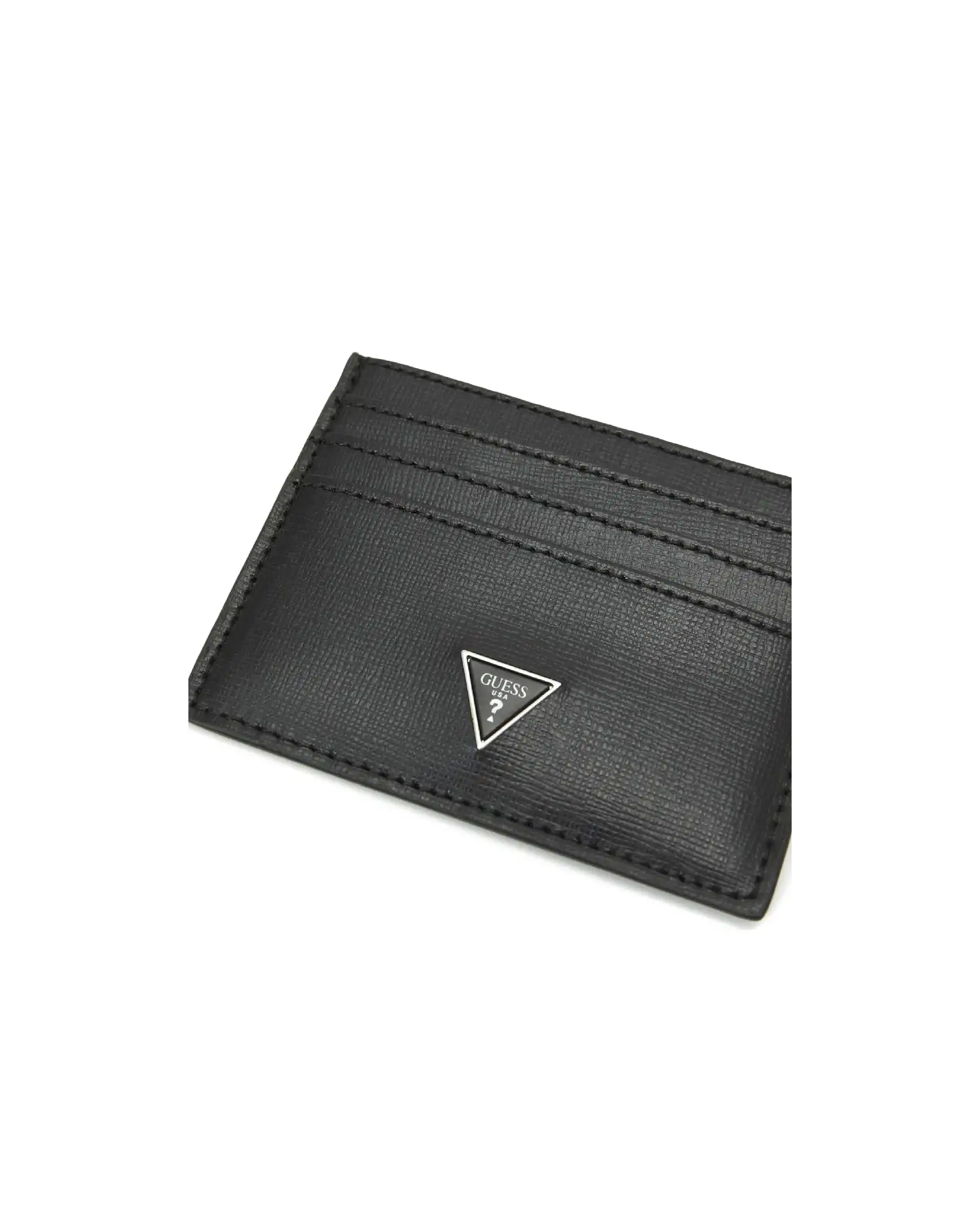 GUESS PORTA CARTE NERO GUESS PORTA CARTE NERO