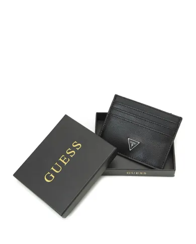 GUESS PORTA CARTE NERO