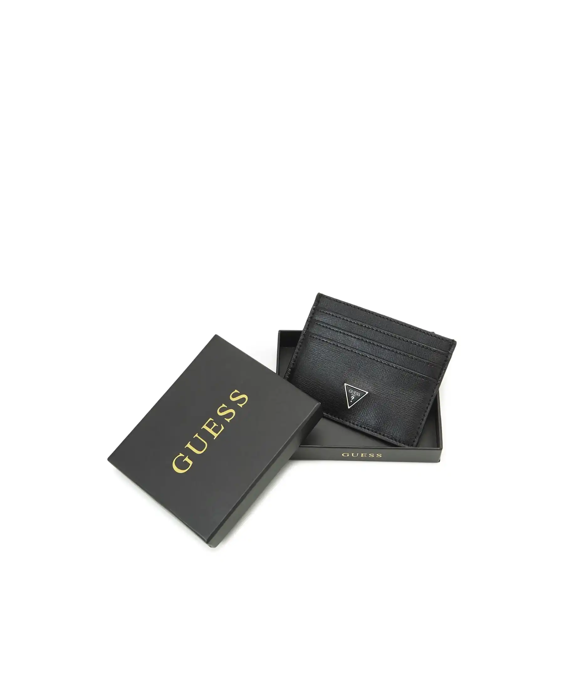 GUESS PORTA CARTE NERO GUESS PORTA CARTE NERO