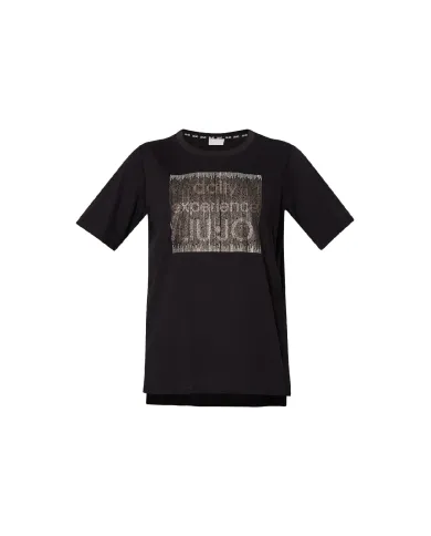 LIU JO T-SHIRT NERO LIU JO T-SHIRT NERO