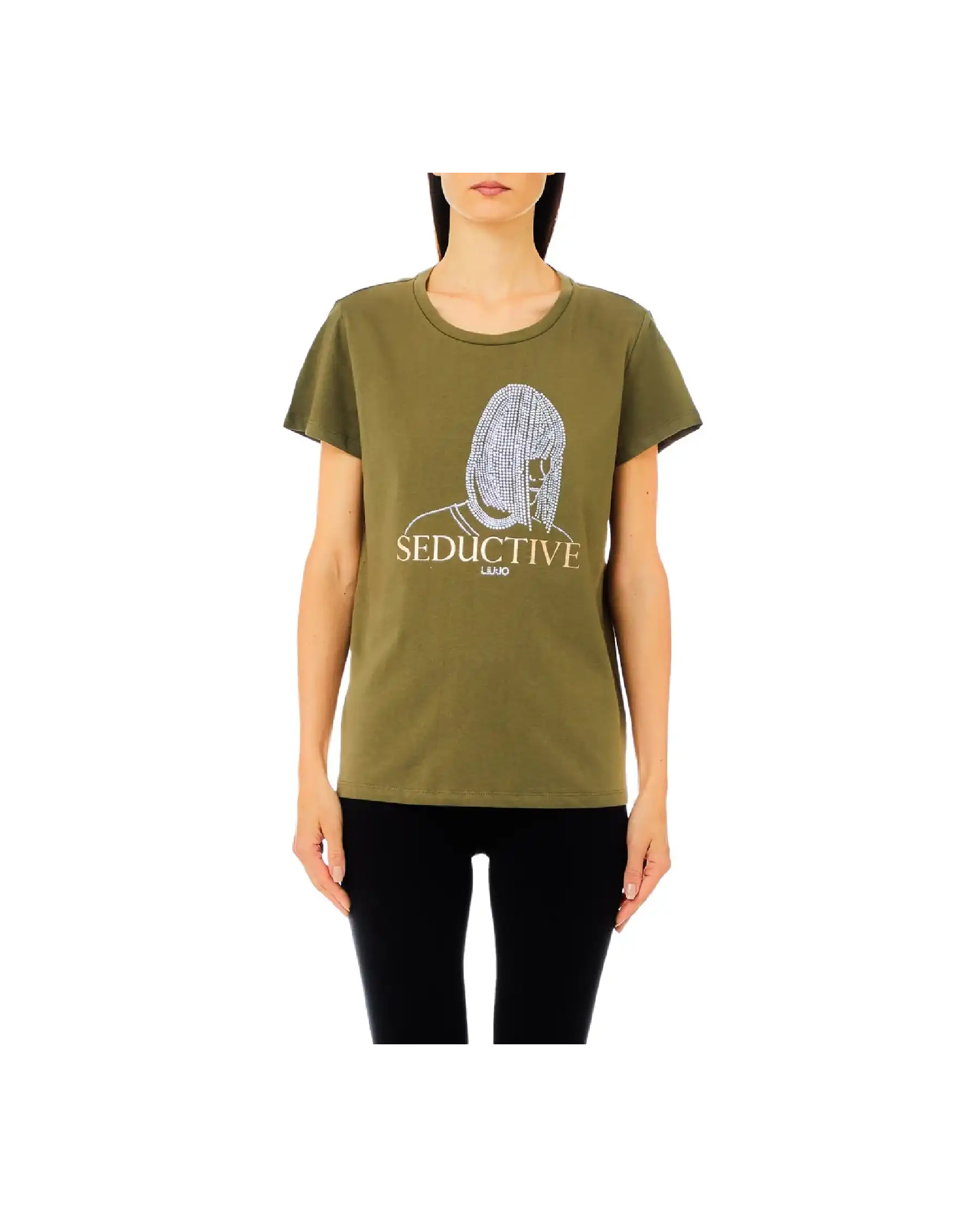 LIU JO T-SHIRT VERDE LIU JO T-SHIRT VERDE