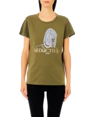 LIU JO T-SHIRT VERDE