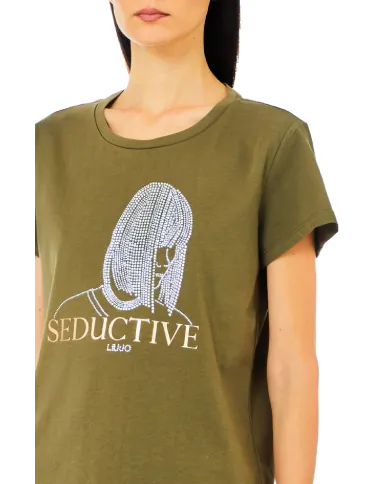LIU JO T-SHIRT VERDE