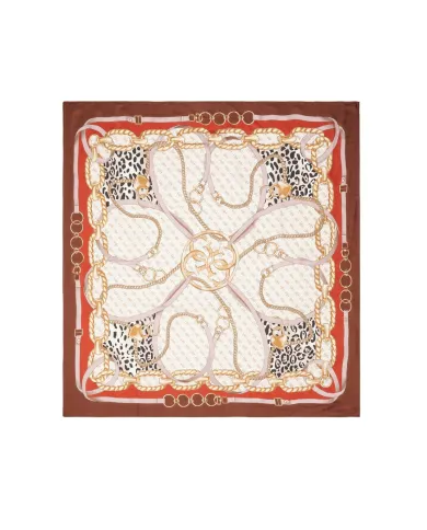 GUESS FOULARD MARRONE GUESS FOULARD MARRONE