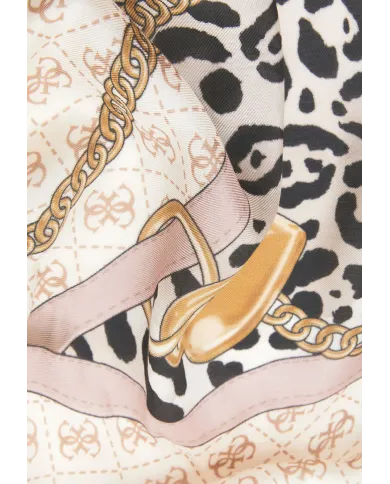 GUESS FOULARD MARRONE GUESS FOULARD MARRONE