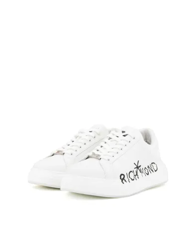 JOHN RICHMOND SNEAKERS BIANCO