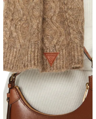 GUESS SCIARPA BEIGE GUESS SCIARPA BEIGE