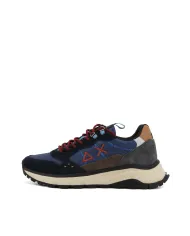 SUN 68 SNEAKERS BLU