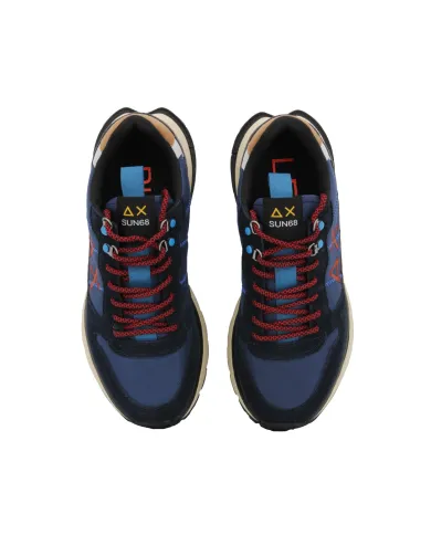 SUN 68 SNEAKERS BLU SUN 68 SNEAKERS BLU